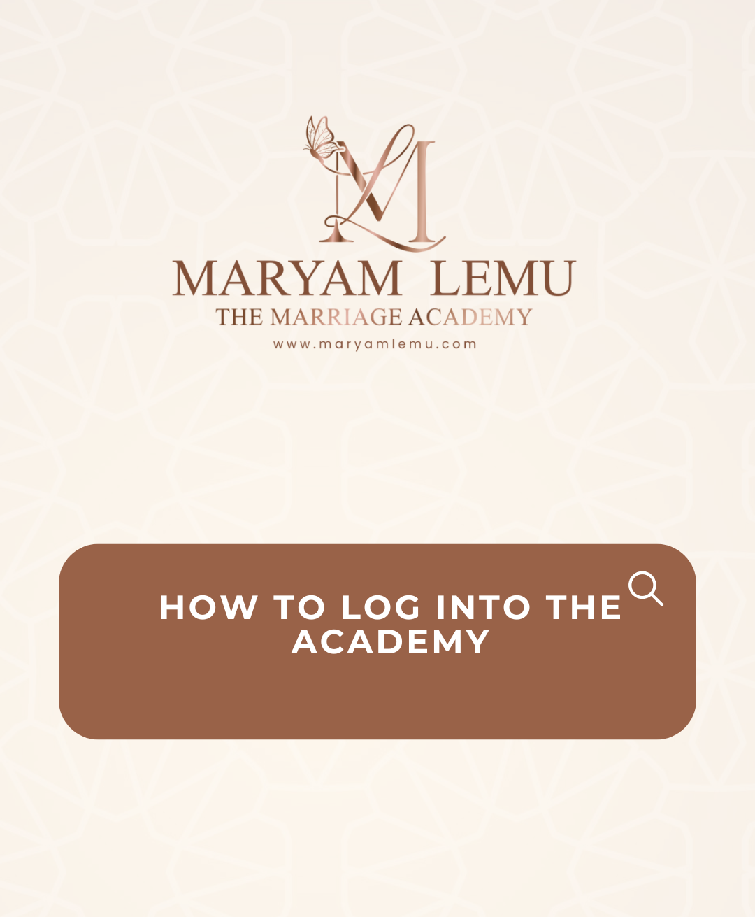 How to Log In to Maryam Lemu Academy